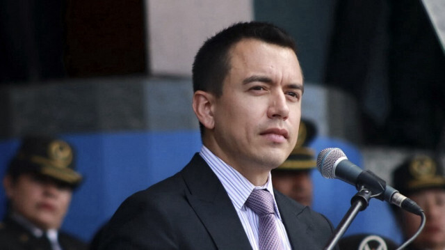Le président de l'Équateur, Daniel Noboa.