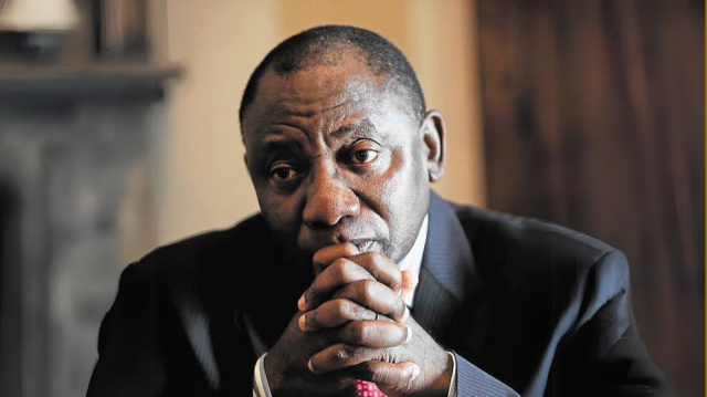 Le président sud-africain, Cyril Ramaphosa.