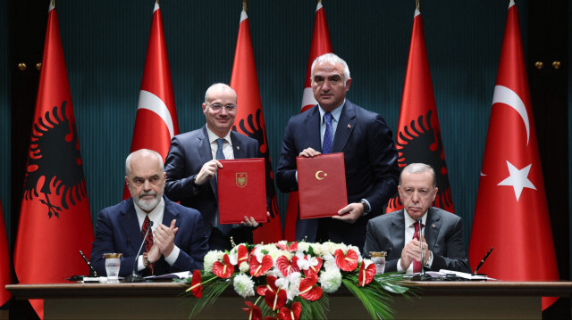 Türkiye ile Arnavutluk arasında altı anlaşma imzalandı.