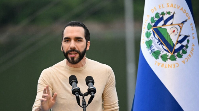 Le président du Salvador, Nayib Bukele.
