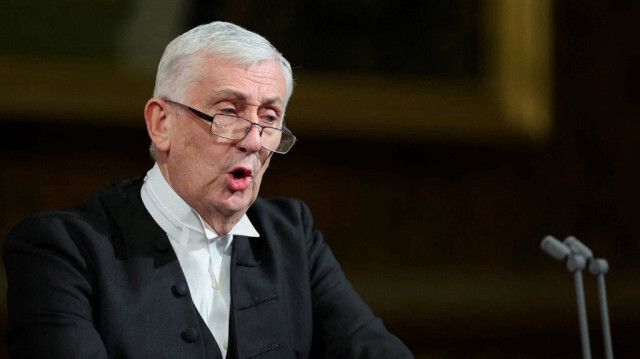 Le président de la Chambre des communes du Royaume-Uni, Lindsay Hoyle.