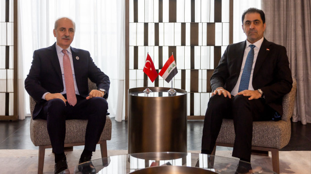 "قورتولموش" و"المندلاوي" يبحثان العلاقات البرلمانية التركية العراقية
