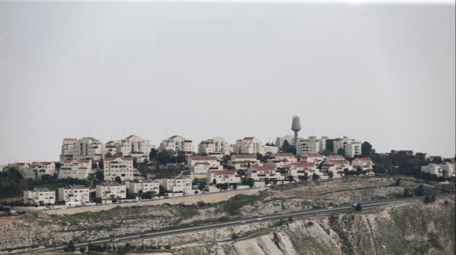 La colonie de Ma'ale Adumim israélienne illégale située à sept kilomètres de Jérusalem.