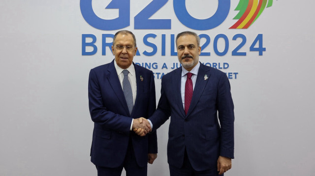 Dışişleri Bakanı Hakan Fidan ve Rusya Dışişleri Bakanı Sergey Lavrov