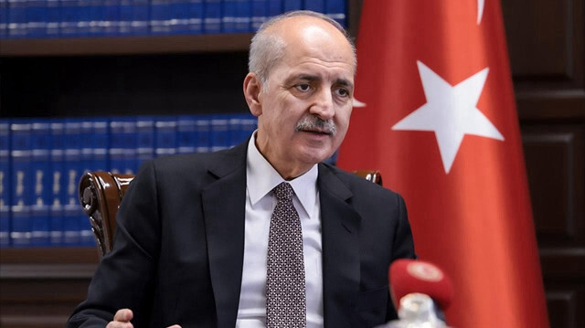 Türkiye Büyük Millet Meclisi Başkanı Numan Kurtulmuş.