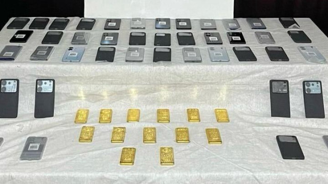 Hakkari'de birer kilogramlık 13 külçe altın ele geçirildi