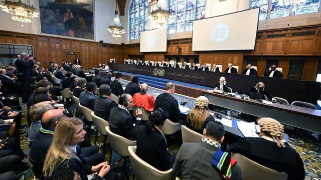 La Cour Internationale de Justice (CIJ) à la Haye aux Pays-Bas.