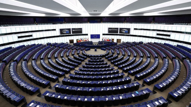 L'hémicycle du Parlement européen, à Strasbourg, le 7 février 2024.