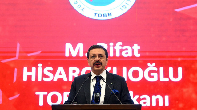 Türkiye Odalar ve Borsalar Birliği (TOBB) Başkanı Rifat Hisarcıklıoğlu açıklama yaptı.