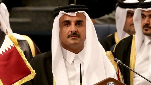 L'émir du Qatar Sheikh Tamim bin Hamad Al Thani.