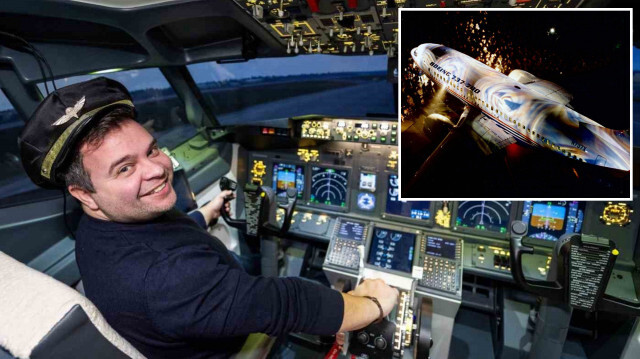 Havacılık tutkunundan evine 130 bin sterlinlik gerçeği aratmayan Boeing 737 simülatörü