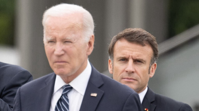 Le président américain, Joe Biden et son homologue français, Emmanuel Macron.