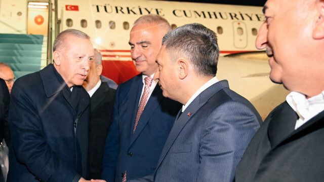 Cumhurbaşkanı Erdoğan Antalya'ya geldi.