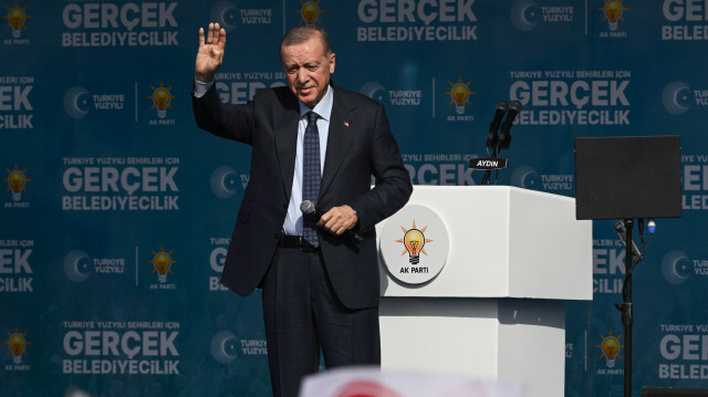 Cumhurbaşkanı Recep Tayyip Erdoğan Aydın'da