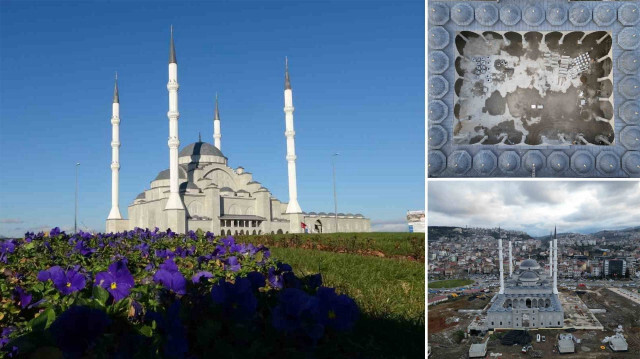 <p>İnşaatın büyük bir kısmı tamamlanırken, caminin bu yıl içinde ibadete açılması planlanıyor.</p>