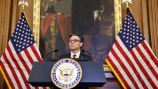 Le président républicain de la Chambre des Représentants, Mike Johnson.