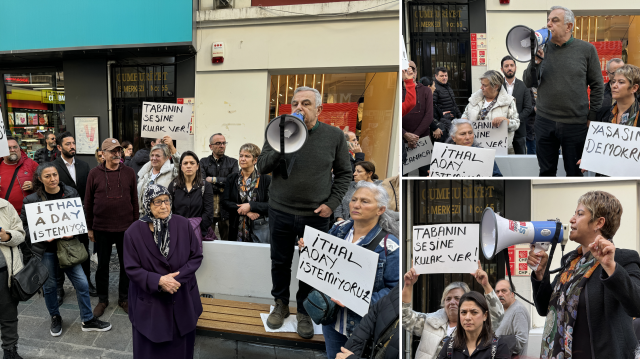 İzmir'de CHP'li gruptan 'ithal aday' protestosu