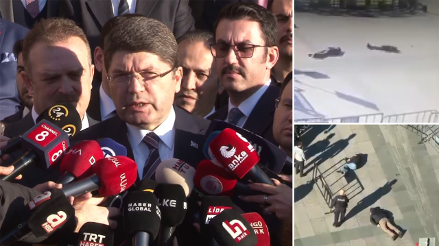 Adalet Bakanı Yılmaz Tunç, İstanbul Adalet Sarayı'ndaki saldırının ardından açıklamalarda bulundu.