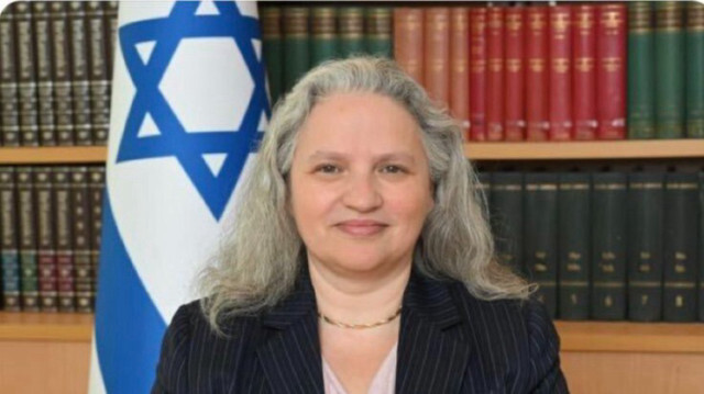 L'ambassadrice israélienne à Moscou, Simona Halperin.

