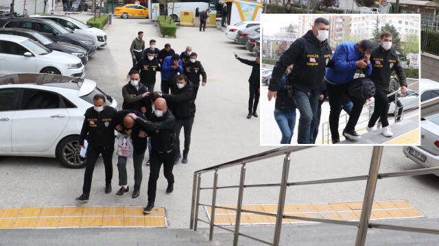Bir süre izlenen 11 şüpheli, geçen yıl nisan ayında Eskişehir, Uşak, İstanbul ve Şanlıurfa'da düzenlenen eş zamanlı operasyonla yakalandı. 