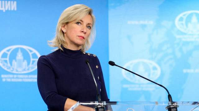 La porte-parole du ministère russe des Affaires étrangères, Maria Zakharova.