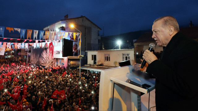 Cumhurbaşkanı Recep Tayyip Erdoğan, Adıyaman'ın Sincik İlçesi'nde vatandaşlara hitap etti.