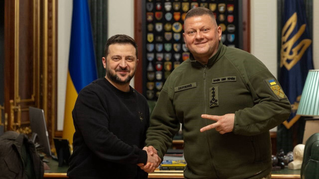 Ukrayna Genelkurmay Başkanı Valerii Zaluzhnyi görevden alındı.