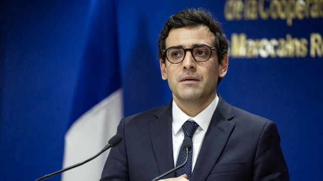 Le ministre français des Affaires Étrangères, Stéphane Séjourné.