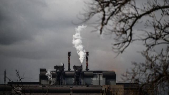 Une usine d'Arcelor Mittal de Fos-sur-Mer, en France, mettant en œuvre un plan pour réduire son empreinte carbone (CO2) jusqu'à 35 % d'ici 2030.