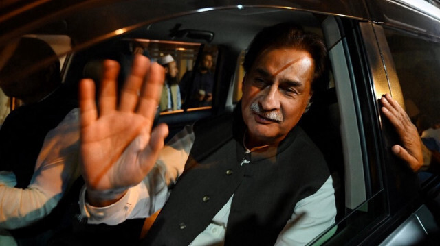 Le nouveau président du Parlement pakistanais, Sardar Ayaz Sadiq.