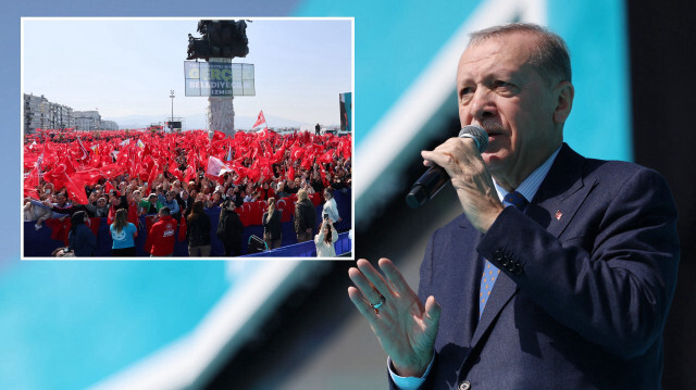 Cumhurbaşkanı Recep Tayyip Erdoğan İzmir'de
