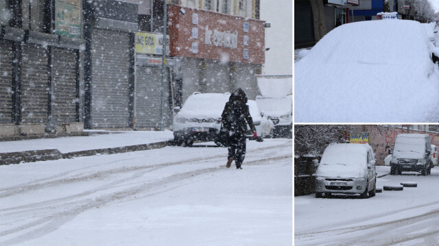 Van'da 152 yerleşim yerinin yolu kardan kapandı
