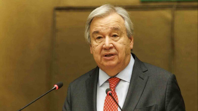 Le secrétaire général des Nations Unies, Antonio Guterres.