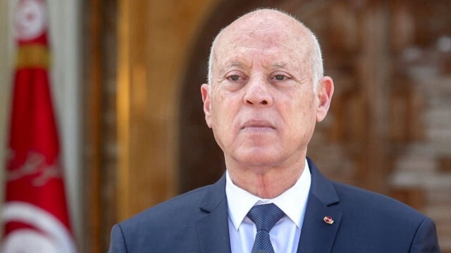 Le président tunisien, Kaïs Saïed