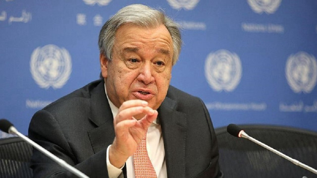 UN secretary-general Antonio Guterres