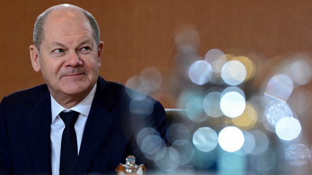 Le chancelier fédéral d'Allemagne, Olaf Scholz.