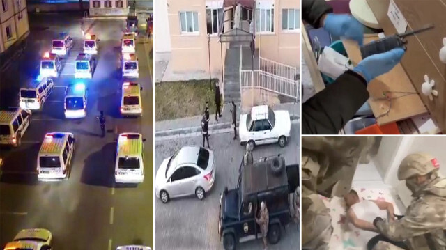 Kayseri'de 'Yılanlar Grubu' suç örgütüne operasyon