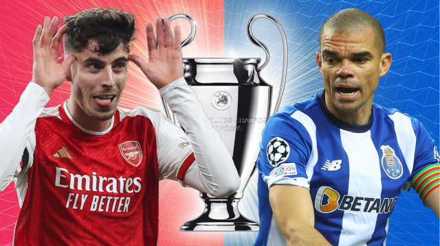 Şampiyonlar Ligi'nde ilk çeyrek finalist belli oluyor Arsenal - Porto