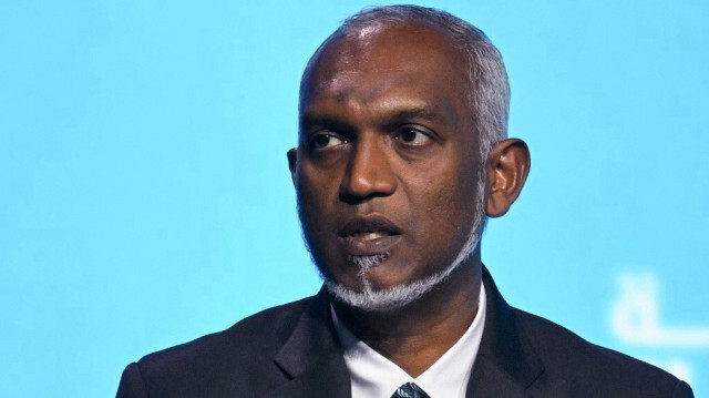 Le président des Maldives, Mohamed Muizzu.