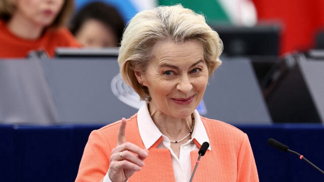 La présidente de la Commission européenne, Ursula von der Leyen.

