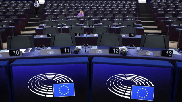 Le parlement européen à Strasbourg, dans l'est de la France, le 12 mars 2024.