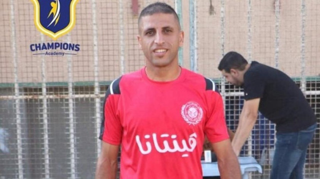 Mohammed Barakat, surnommé la "légende de Khan Younès" et qui était l'un des meilleurs buteurs de Gaza, a été tué par une frappe aérienne israélienne dans le sud de la bande de Gaza, le 12 mars 2024.