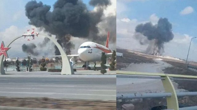 Konya'da eğitim uçağı düştü