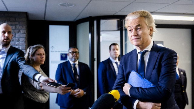 Le dirigeant néerlandais d'extrême droite islamophobe, Geert Wilders.