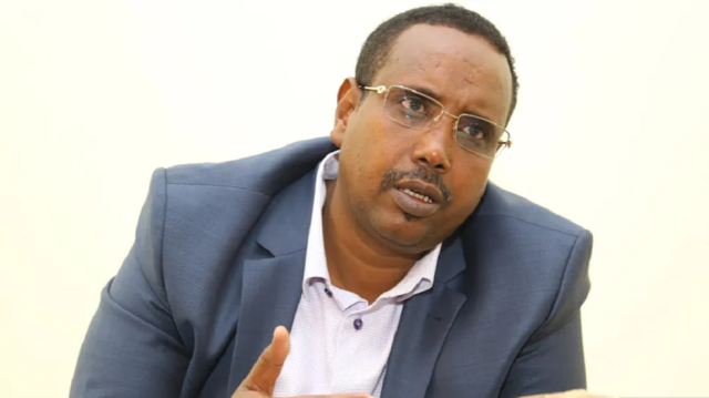 L'ancien président de la région somalienne d'Ethiopie, Abdi Mohamed Omar, plus connu sous le nom d'Abdi Iley.