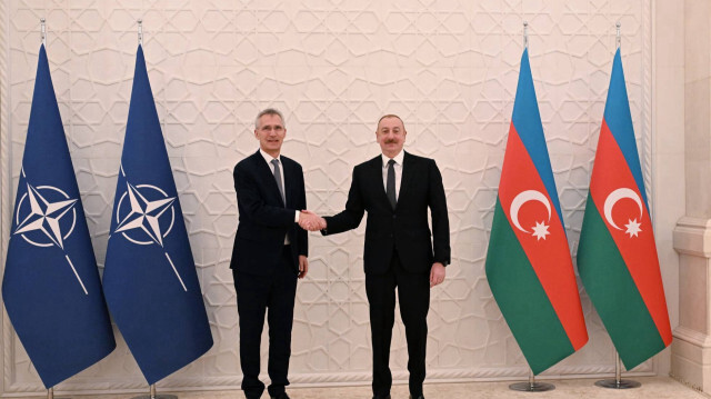 NATO Genel Sekreteri Jens Stoltenberg - Azerbaycan Cumhurbaşkanı İlham Aliyev