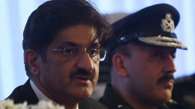 Le Ministre en chef de la province du sud du Sindh au Pakistan, Syed Murad Ali Shah.