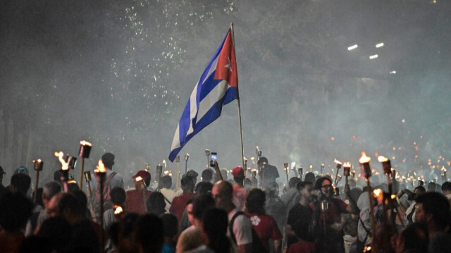 Les cubains ont manifesté le dimanche 17 mars 2024 contre les pannes d'électricité intempestives.