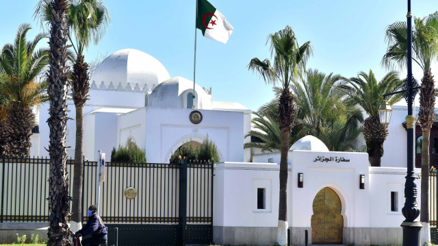 L'ambassade d'Algérie au Maroc, à Rabat.