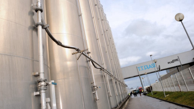 Usine TT Plast, qui fabrique des sacs en plastique, à Lens, dans le nord de la France.